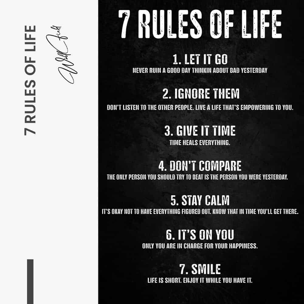 7 Rules of Life - Vetro