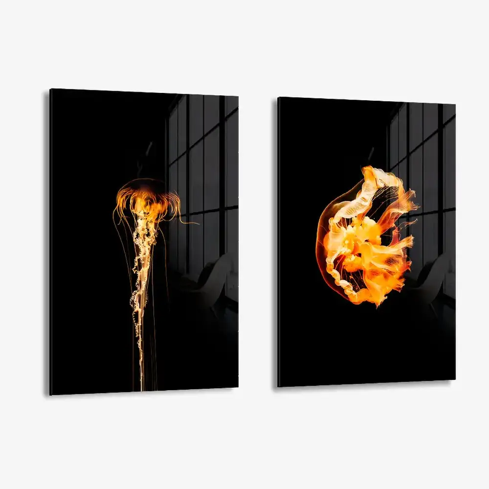 Bundle Amber Fauna (2x) – Glass