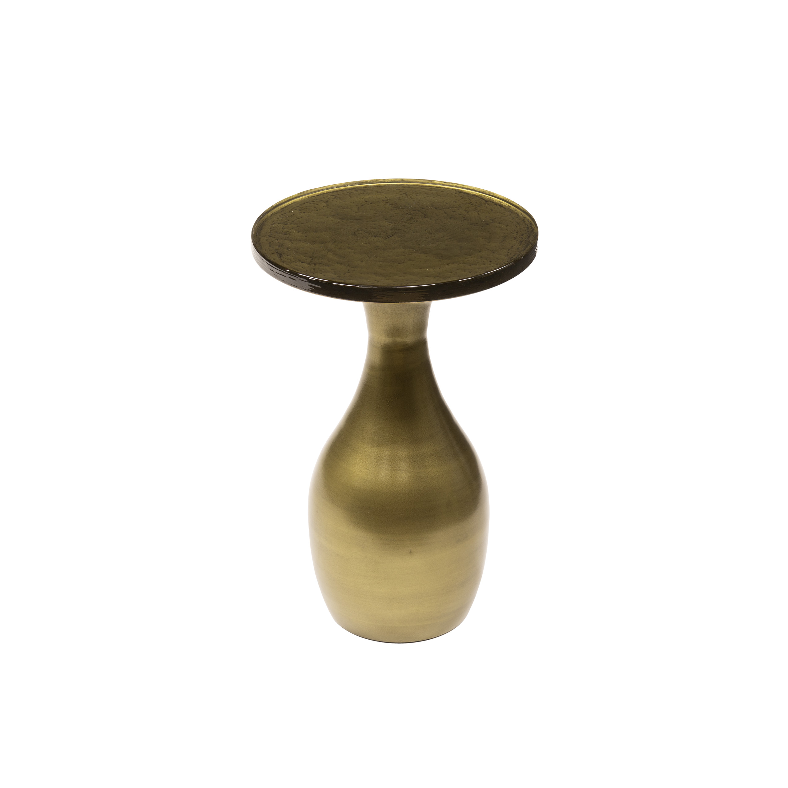 Side table Eclipse Drop S - Antique gold