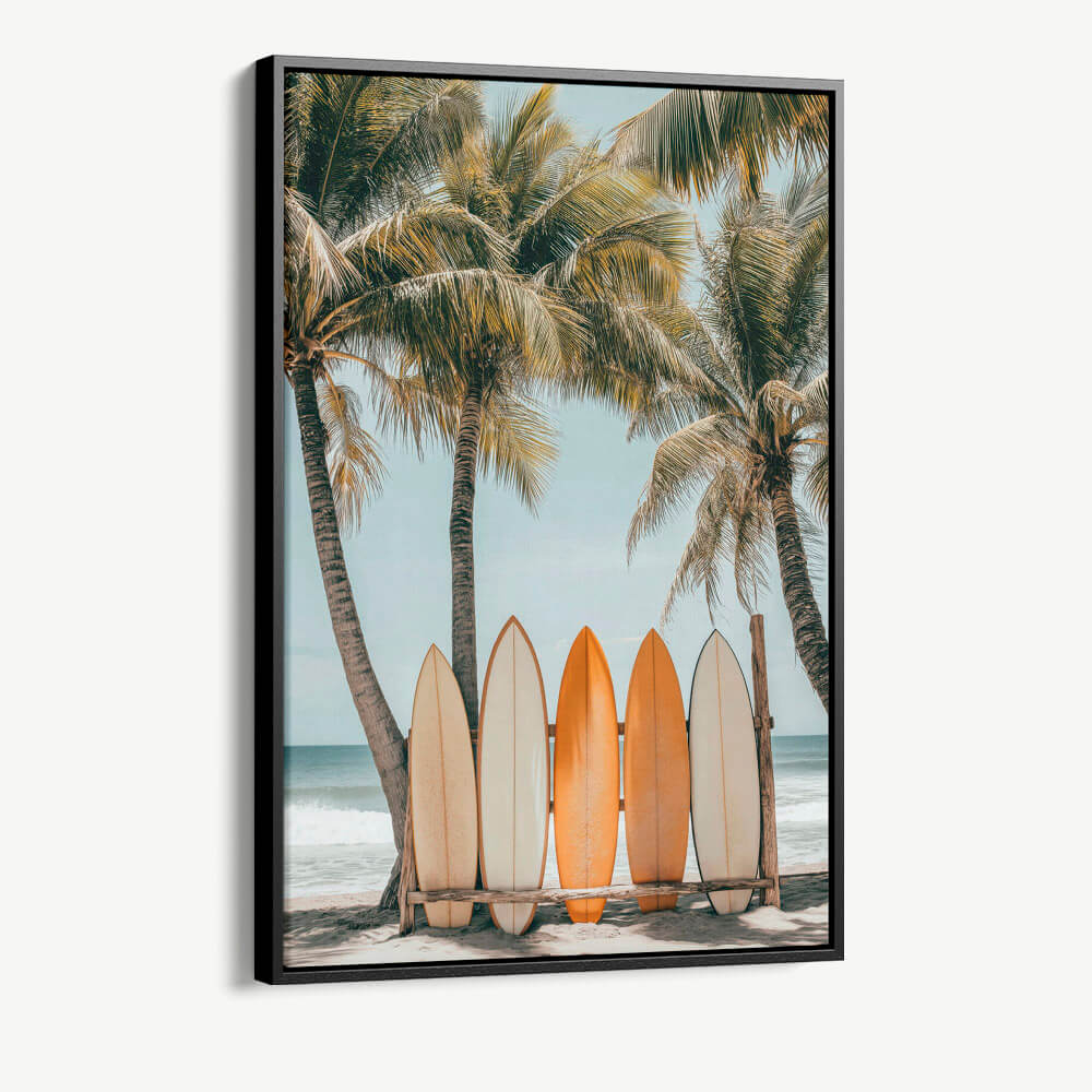 "Surfboards & Palm Trees"