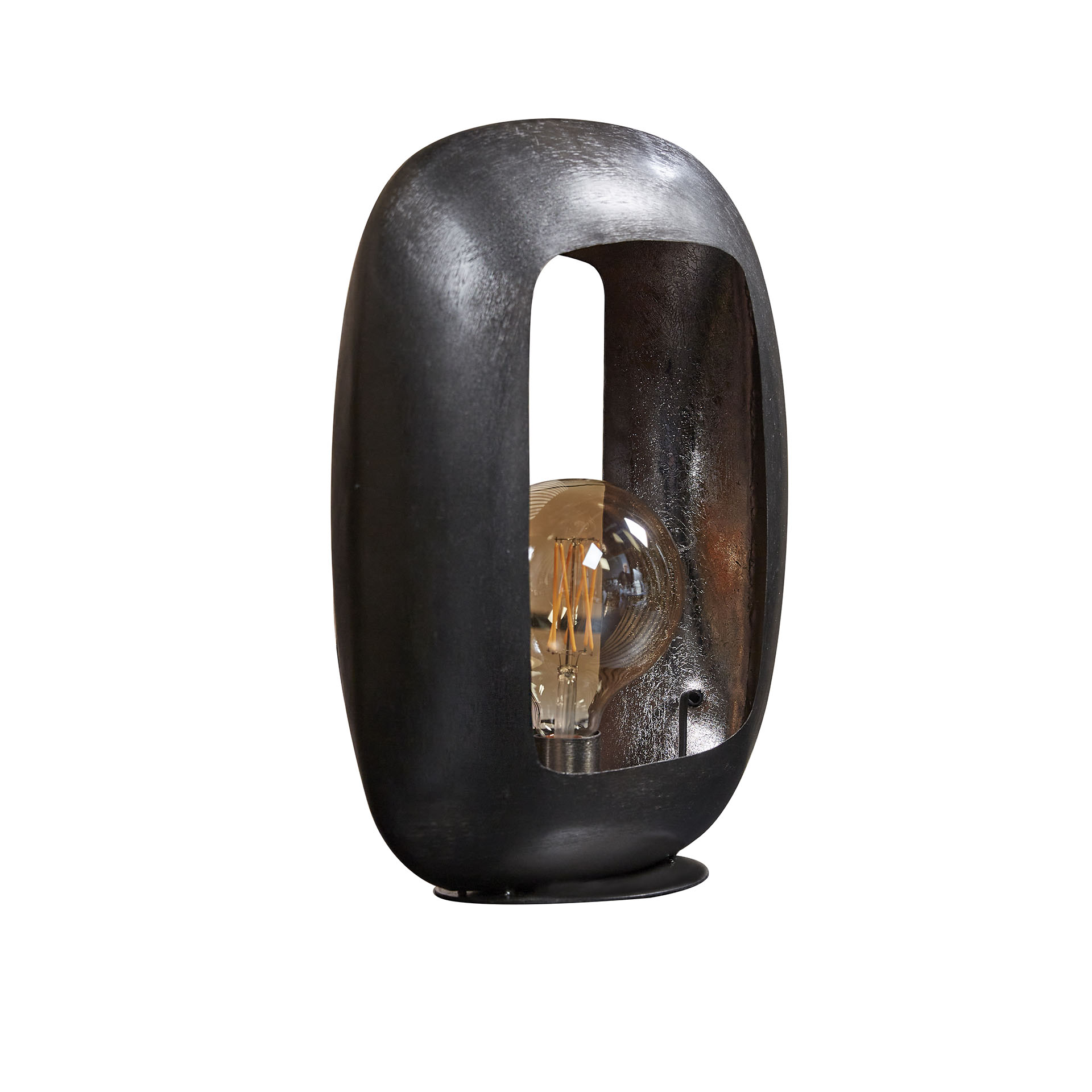 Lampada da tavolo Arch XL / Nichel nero