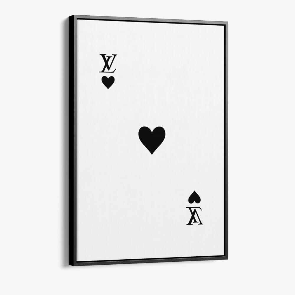 "LV Hearts White"