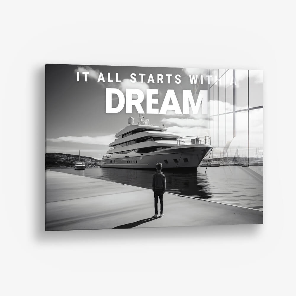 Yacht Dream B&W (HZ) – Vetro