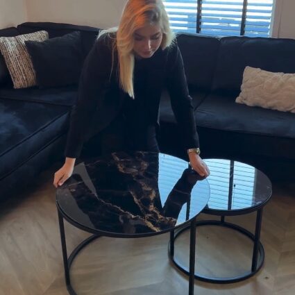 Coffee table Black - Custom