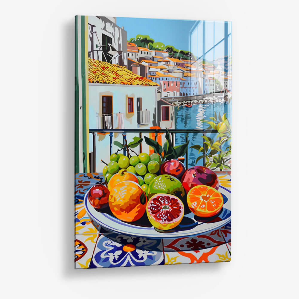Mediterranean Palette II – Glass
