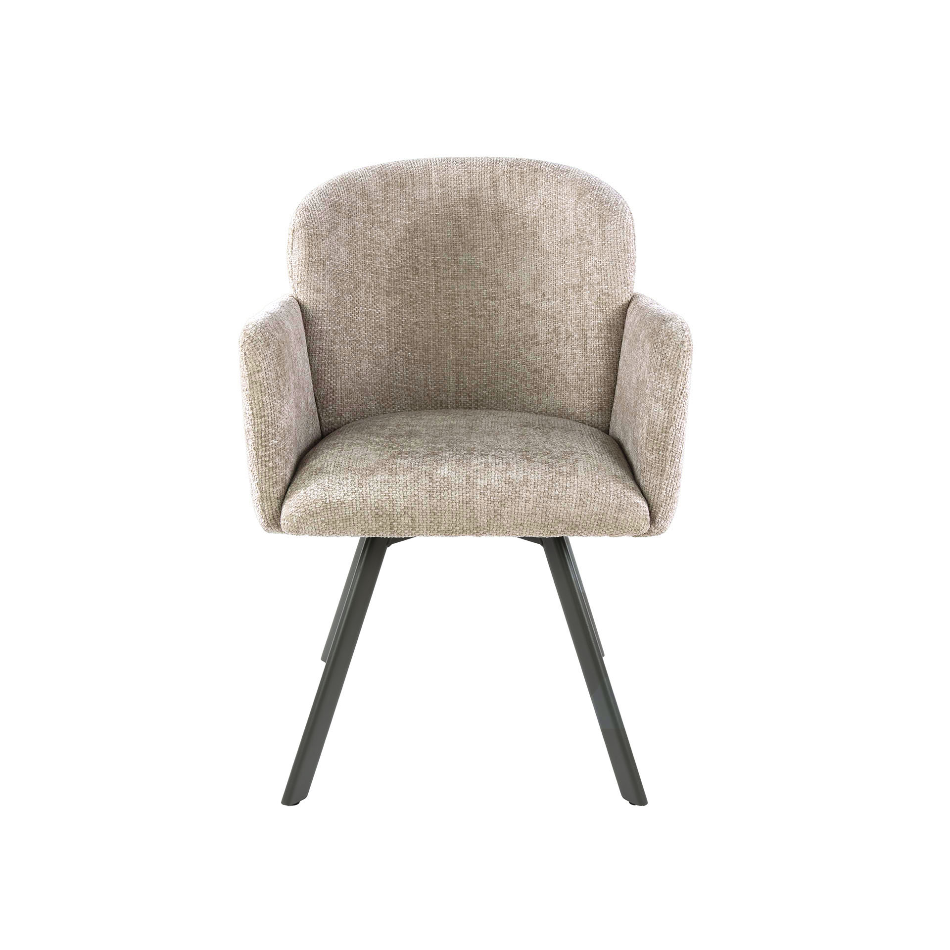 Poltrona Embrace girevole - set da 2 - Hoven sabbia