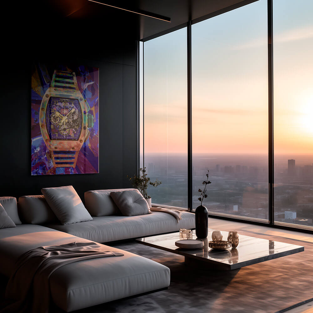 Colored Watch II – Glass