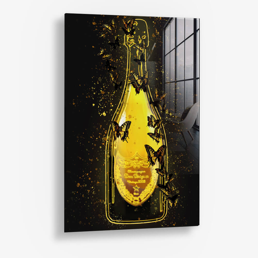 Neon Champagne – Vetro