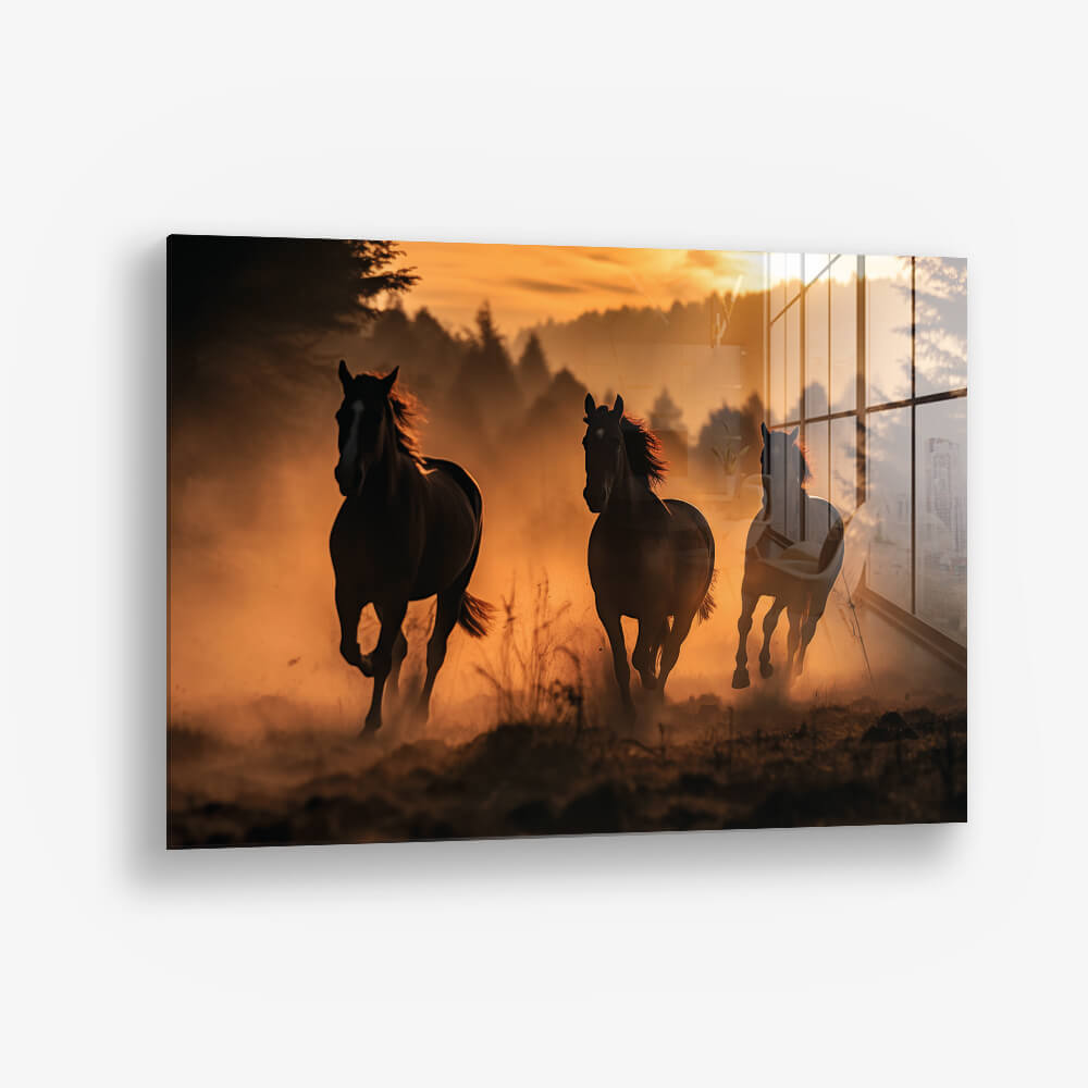 Running Horses II – Vetro