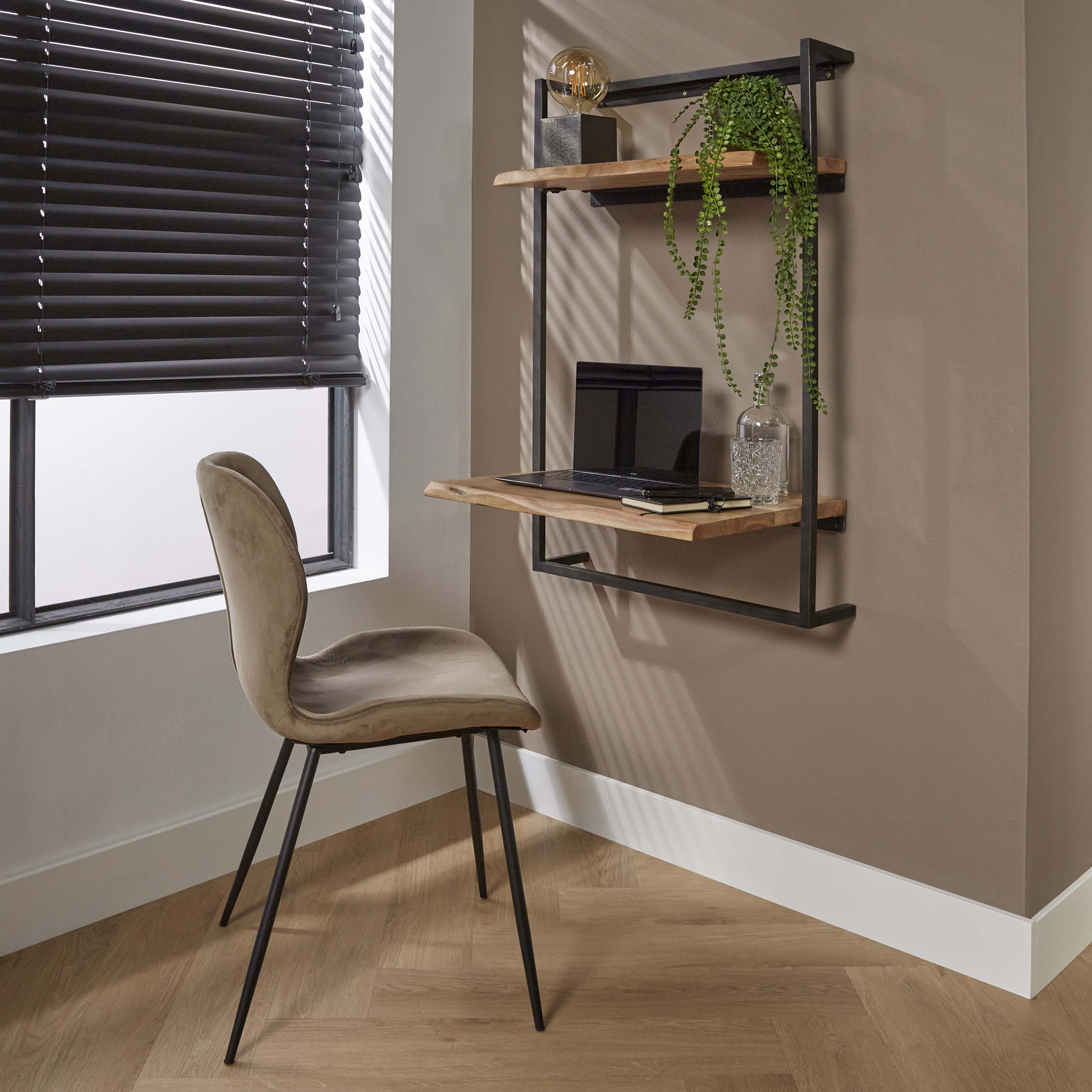 Desk air solid / Solid acacia natural