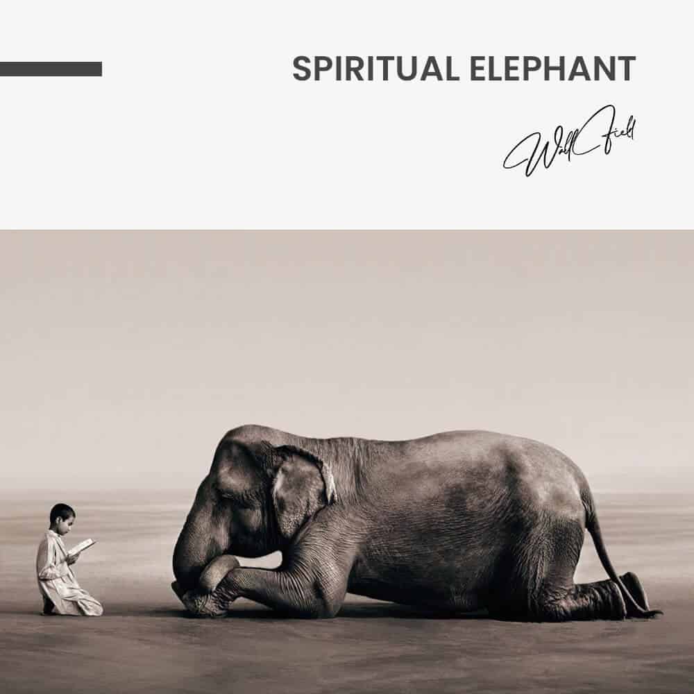 Spiritual Elephant - Glass