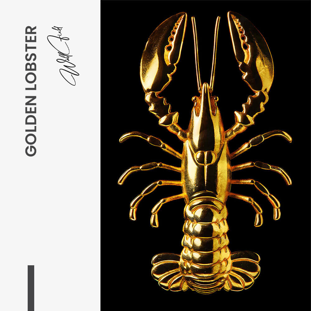 Golden Lobster – Vetro