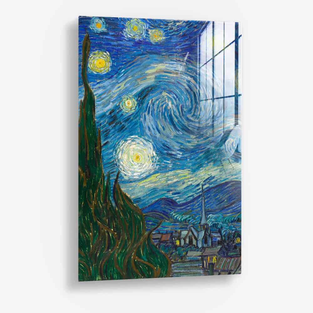 Van Gogh Starry Night - Vetro
