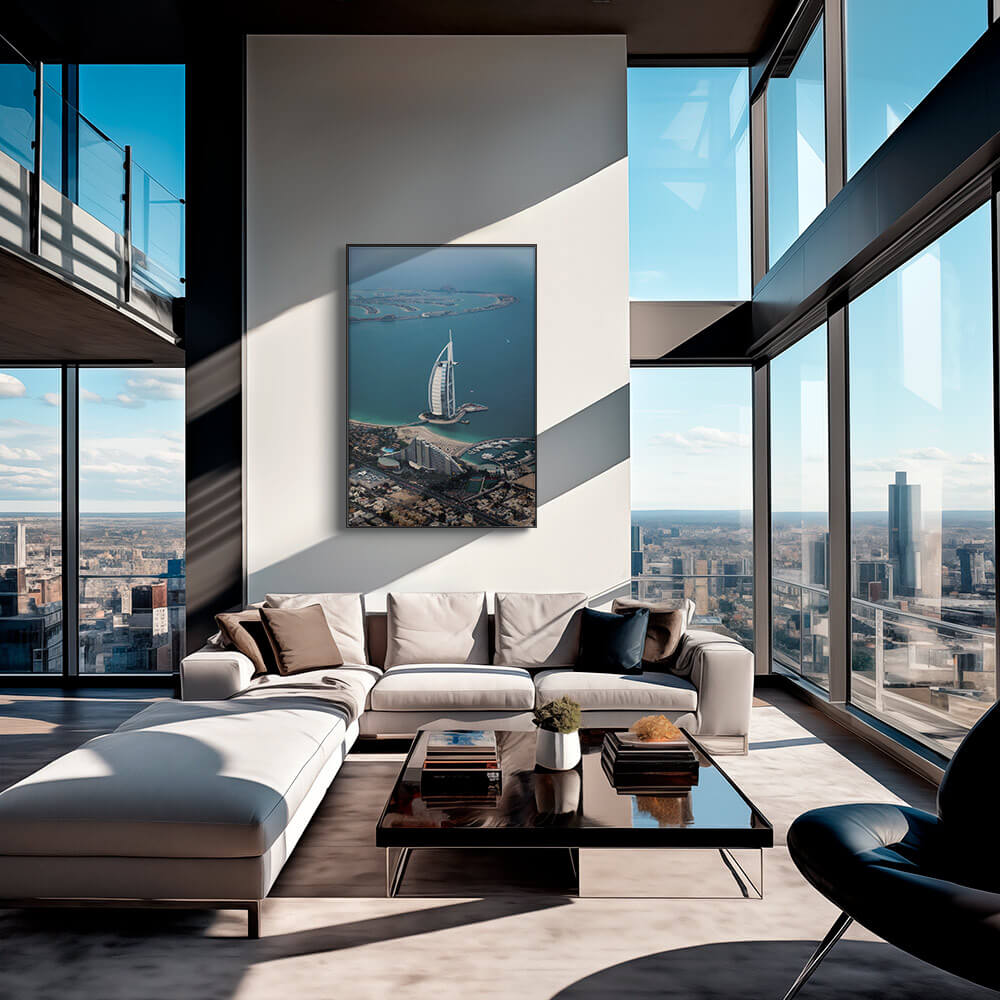 "Burj Al Arab Birdview"