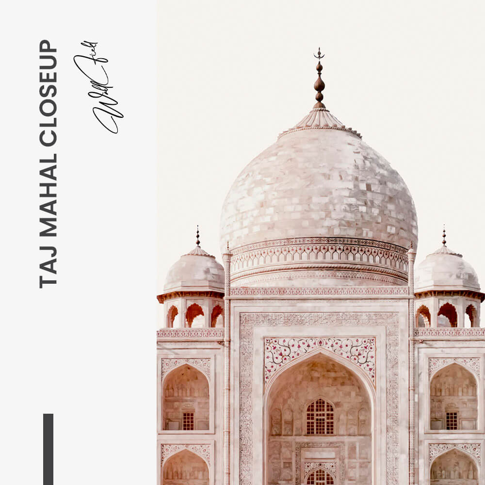 Taj Mahal Closeup – Vetro