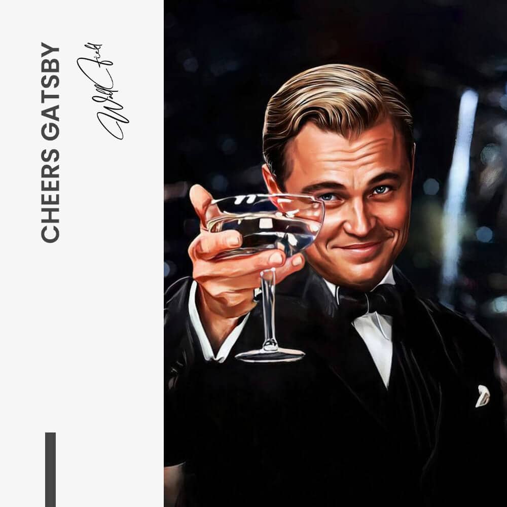 Cheers Gatsby - Glass