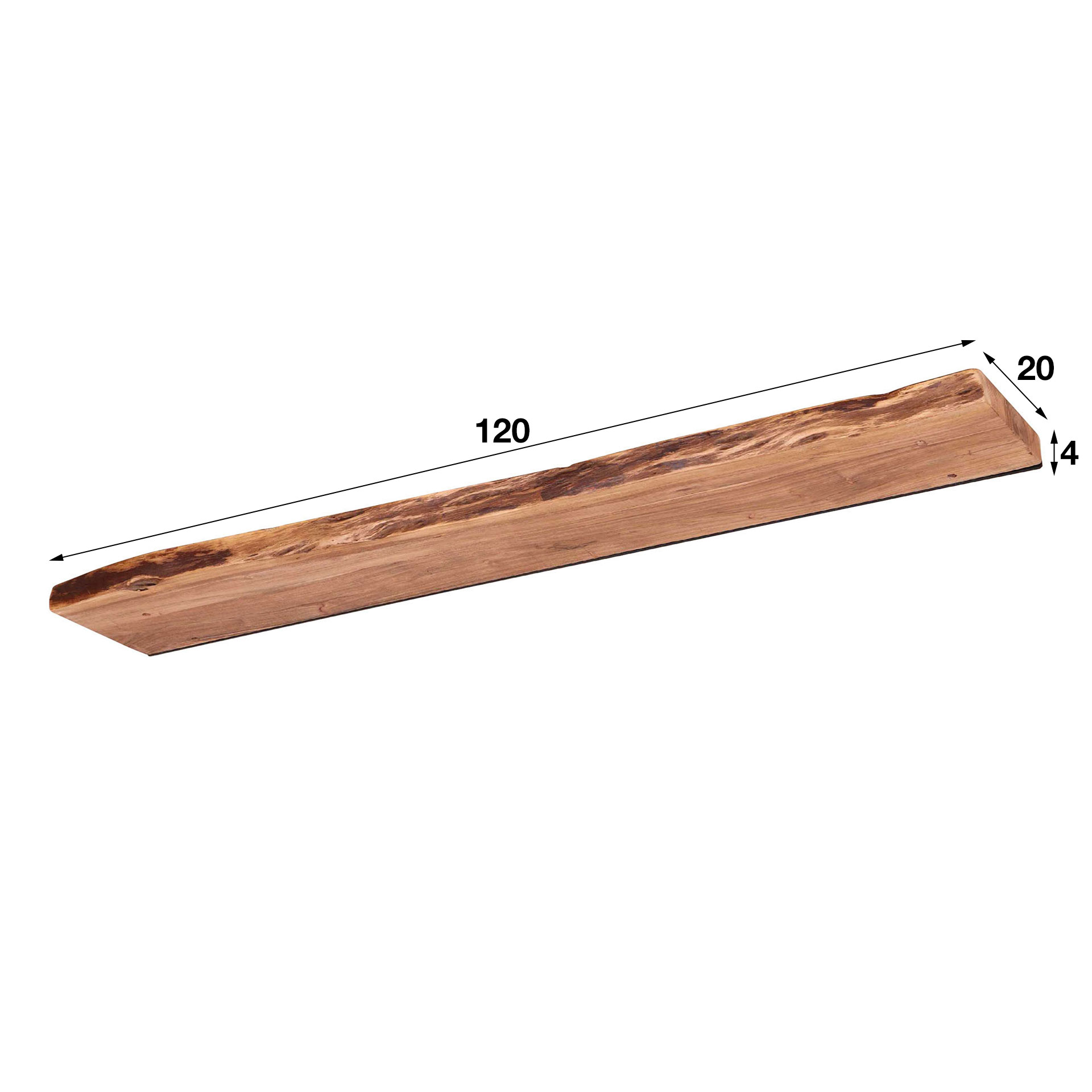 Wall shelf Serril 120 cm