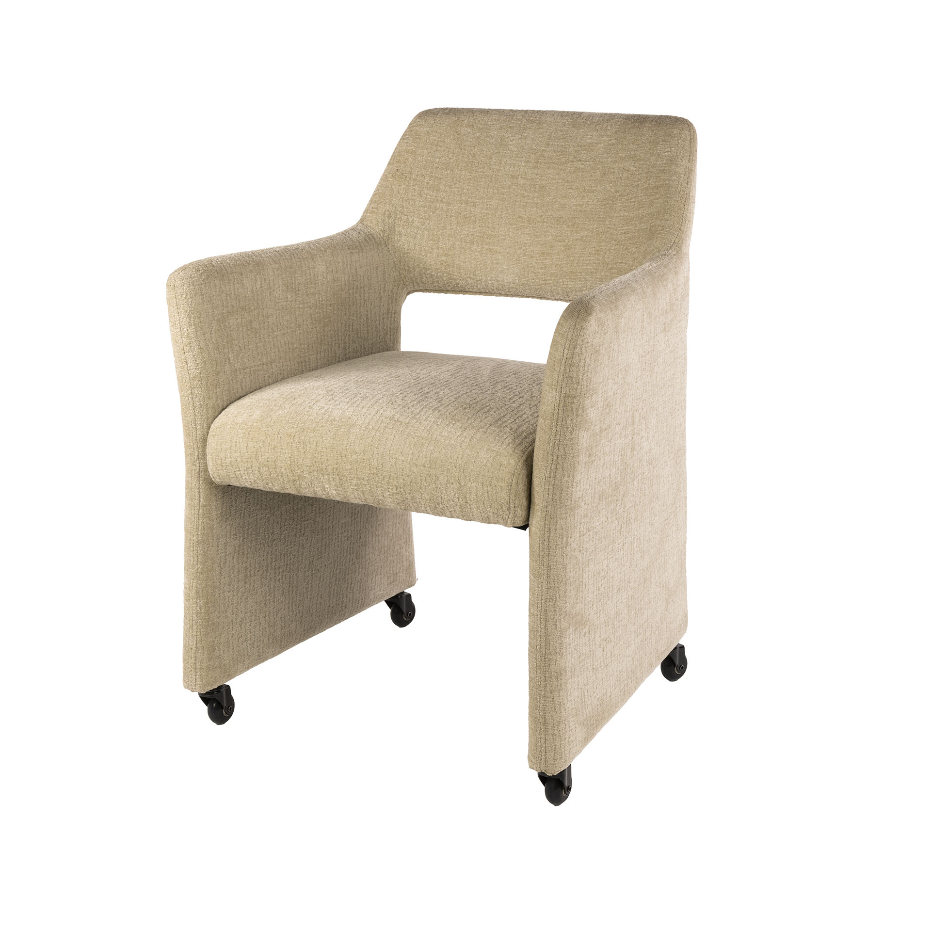 Armchair Forma wheels - packed per 2 - Jaroq sand