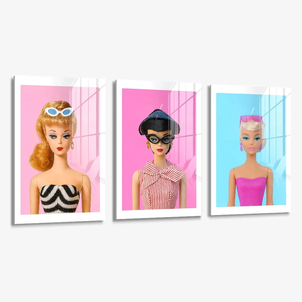 Bundle: "Retro Sirens" (3x) – Glass