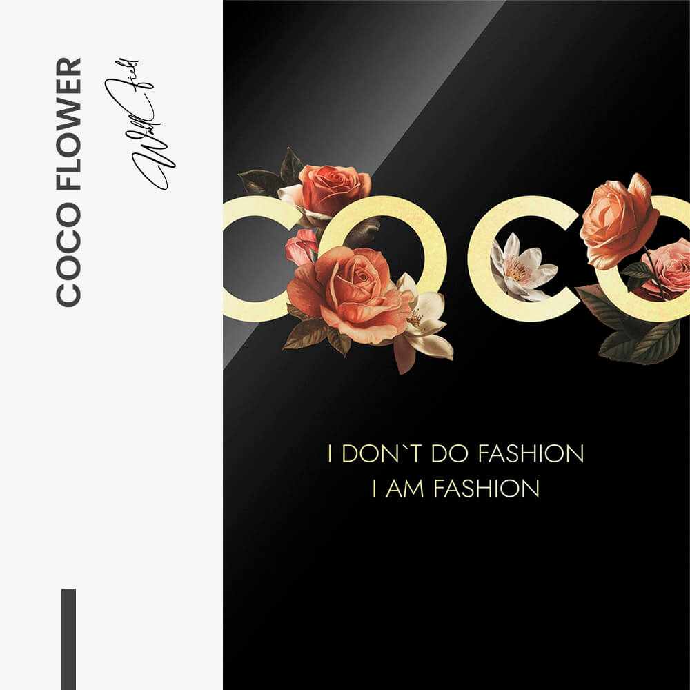 Coco Flower – Vetro