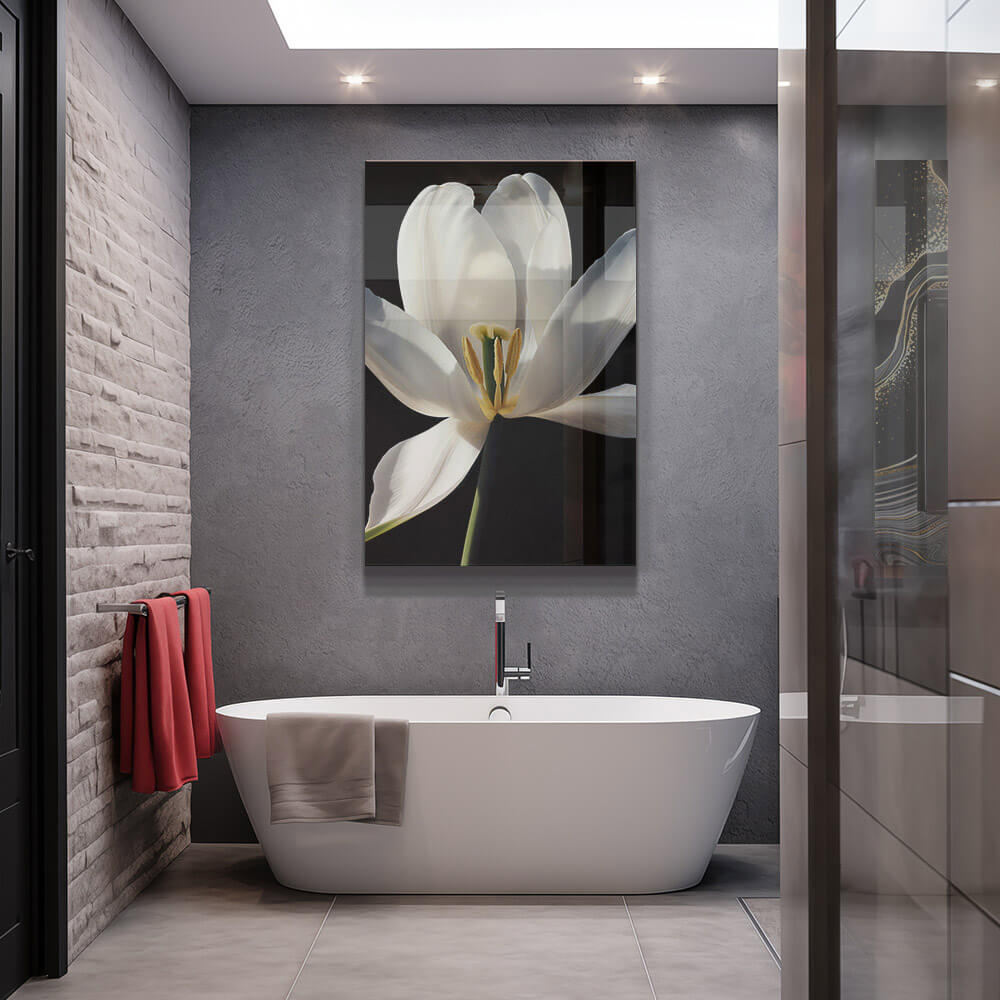 White Flower – Vetro