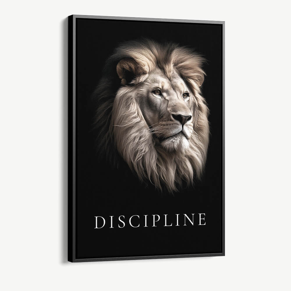 Lion painting