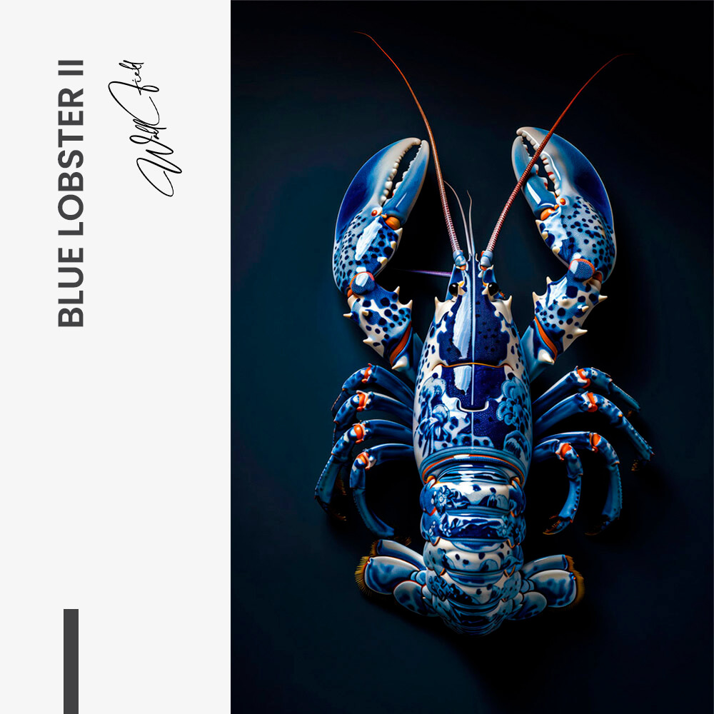 Blue Lobster II – Vetro
