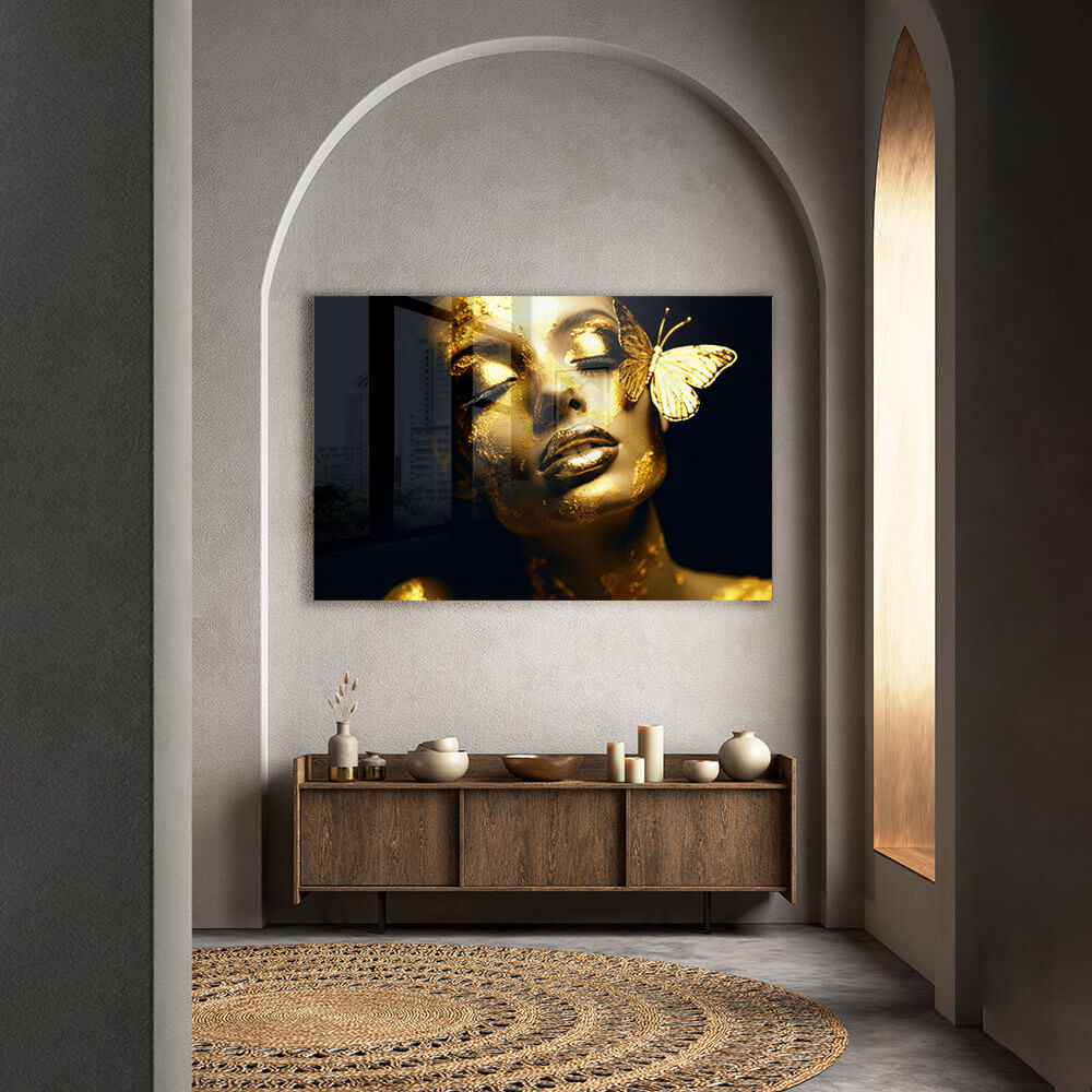 Butterfly Woman (Gold) – Vetro