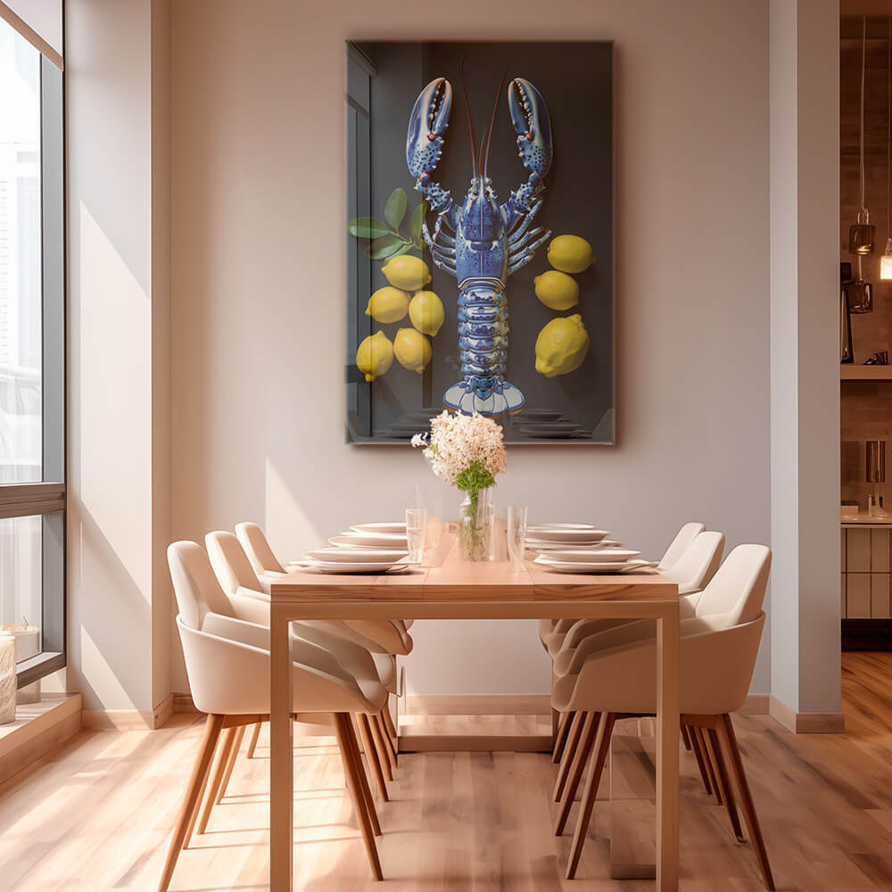 Blue Lobster III – Vetro