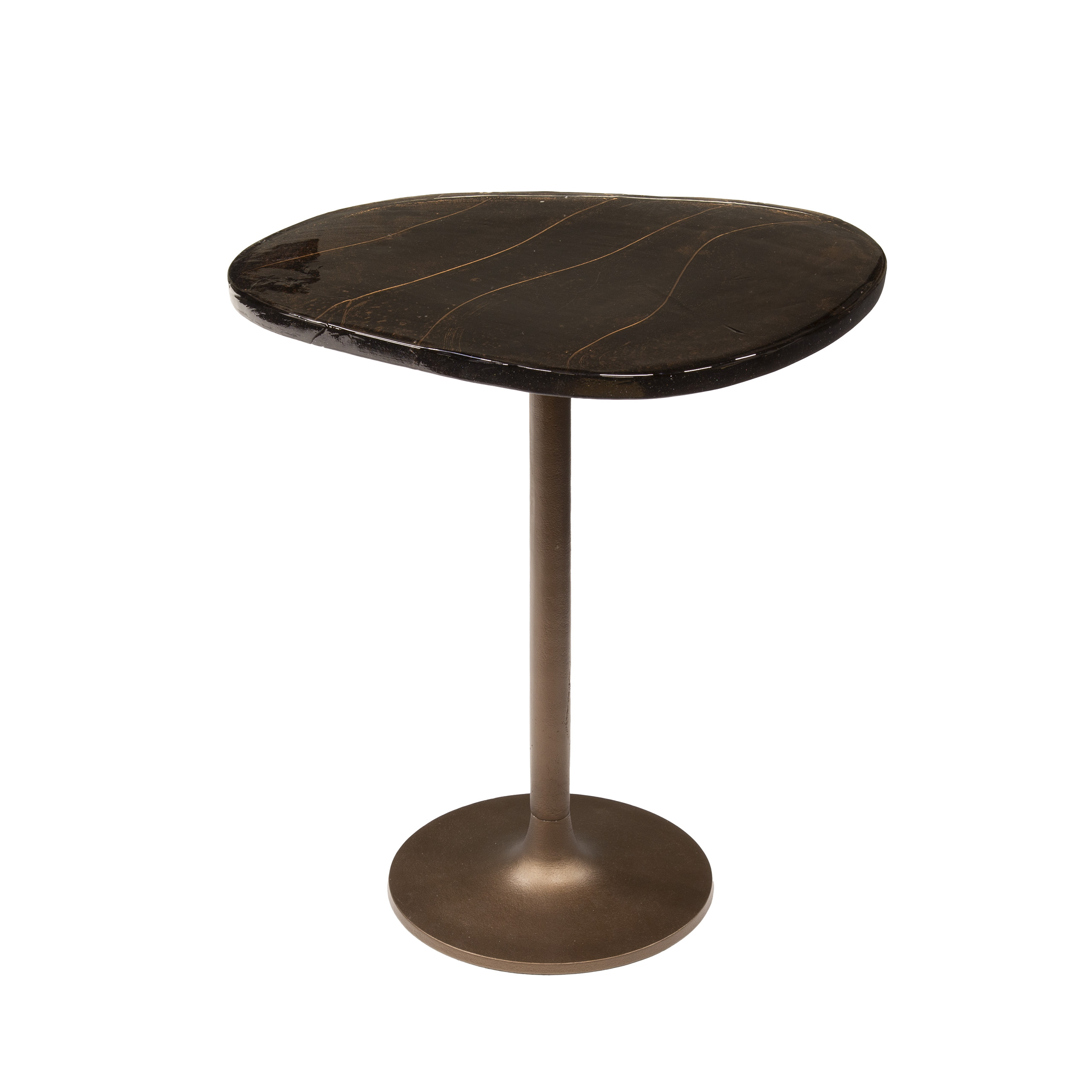 Side table Eclipse medium - Antique copper