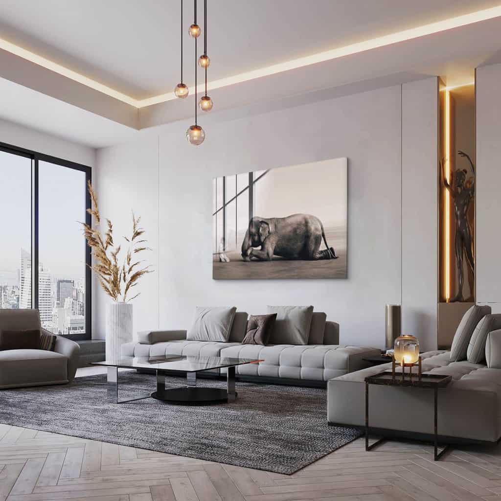 Spiritual Elephant - Glass