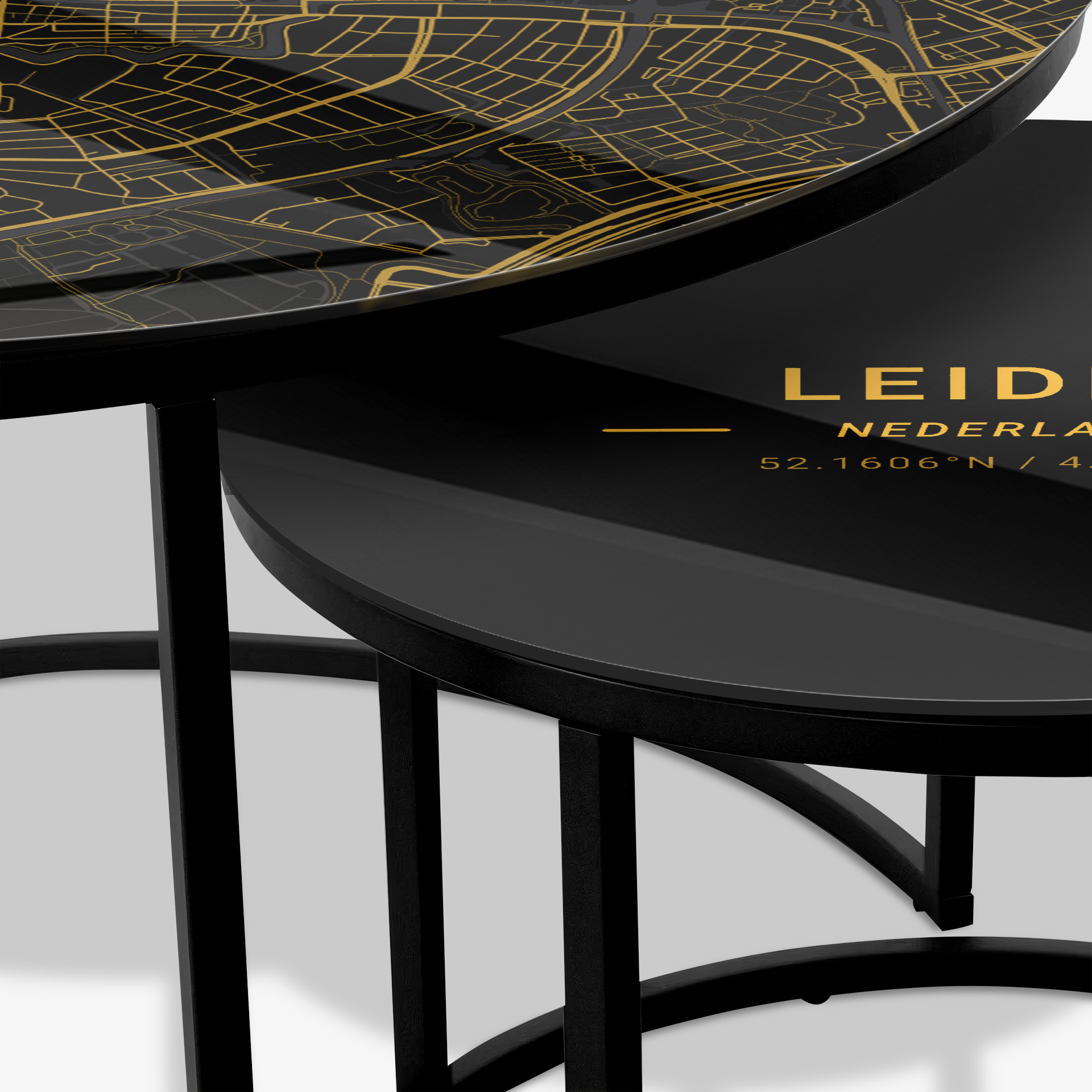 Tavolino Nero - Leiden Oro
