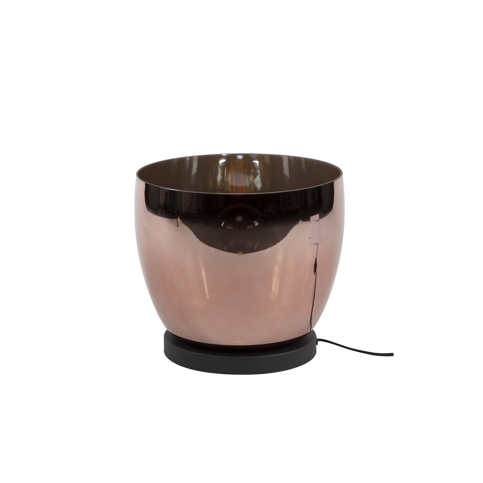 Floor lamp UP L 1-light - Copper glass