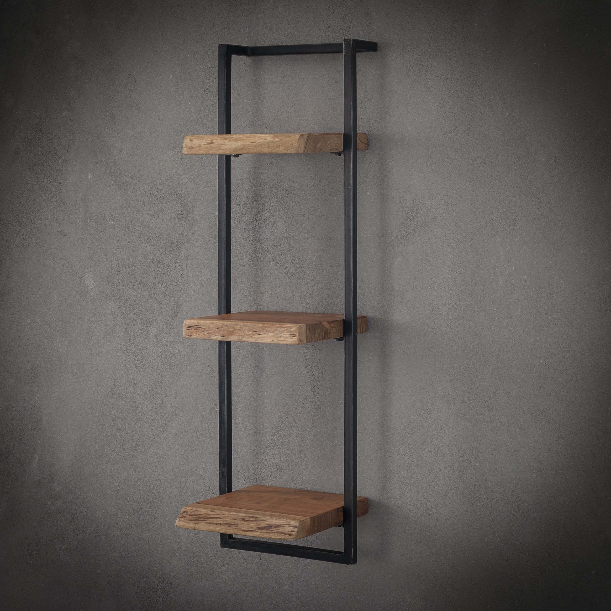 Wall shelf Rivé 30cm H=100cm
