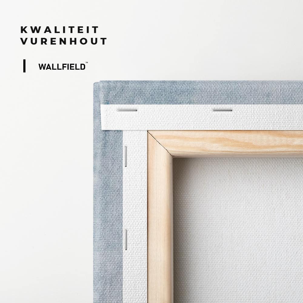 "Black,  White & Gold Abstract"