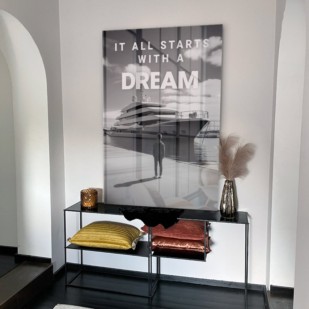 Yacht Dream B&W – Vetro