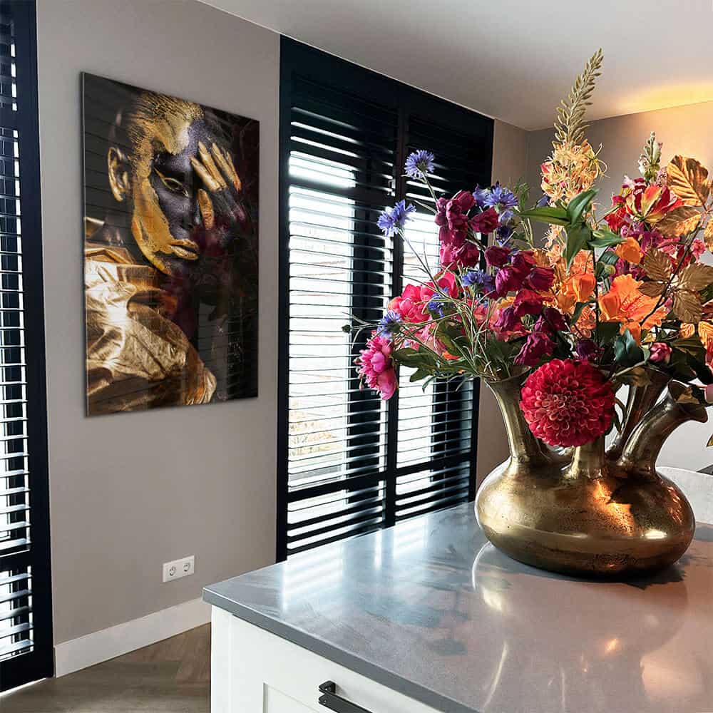 Golden Paint I – Vetro