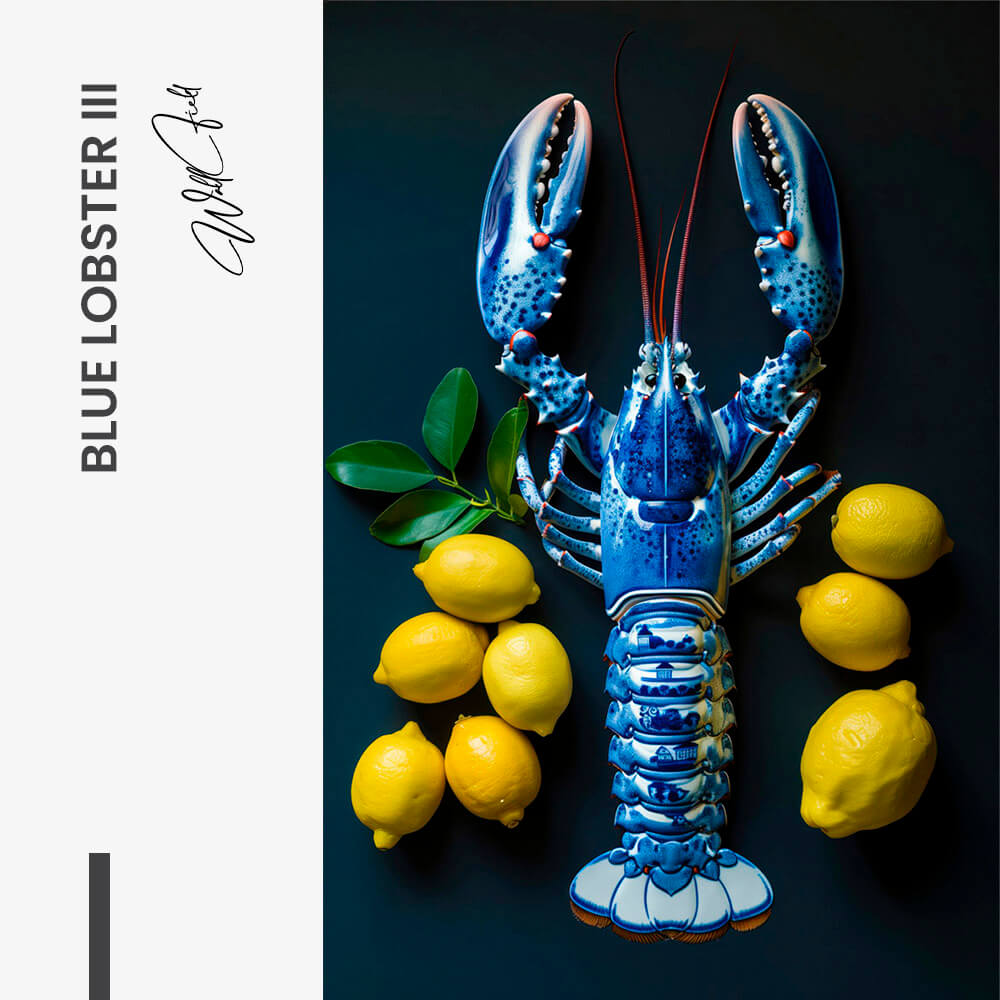 Blue Lobster III – Vetro