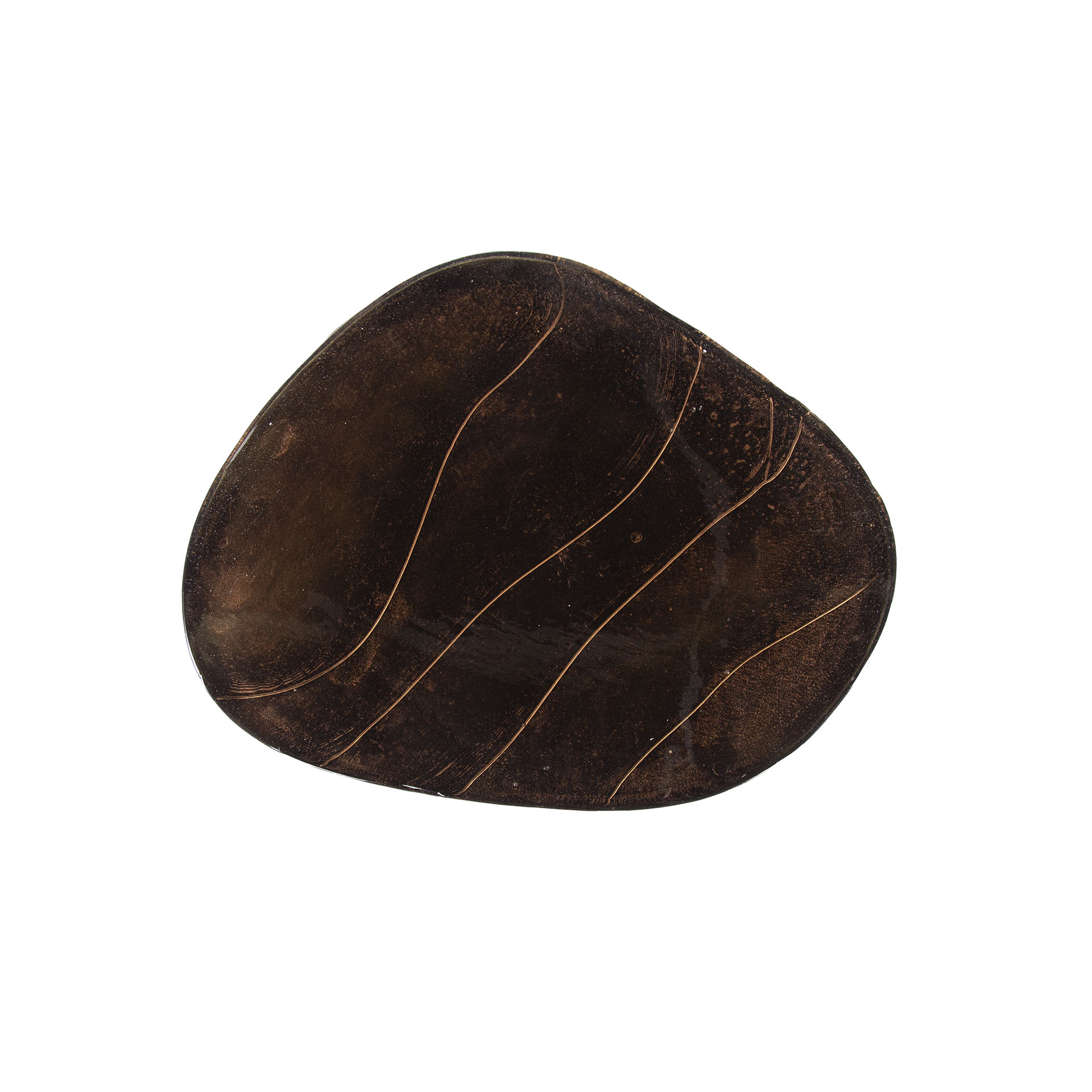 Side table Eclipse medium - Antique copper