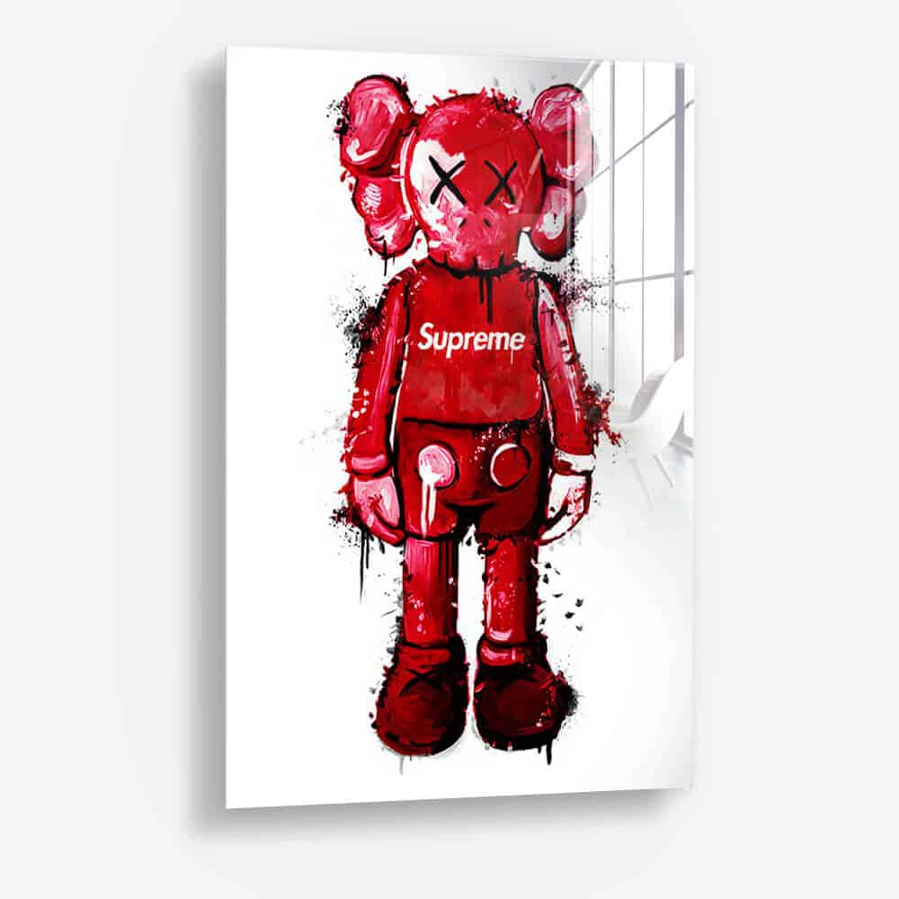 Red Hype Figure - Glass