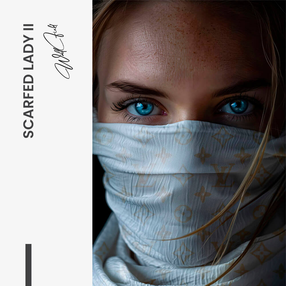 Scarfed Lady II – Vetro