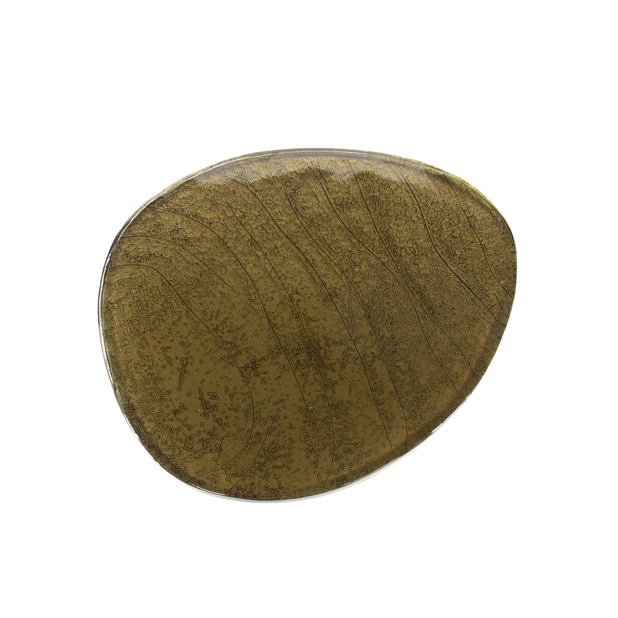 Tavolino Eclipse L - Oro antico