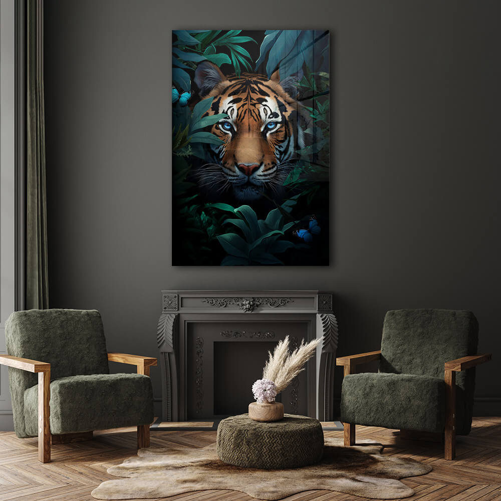 Jungle Tiger – Glass