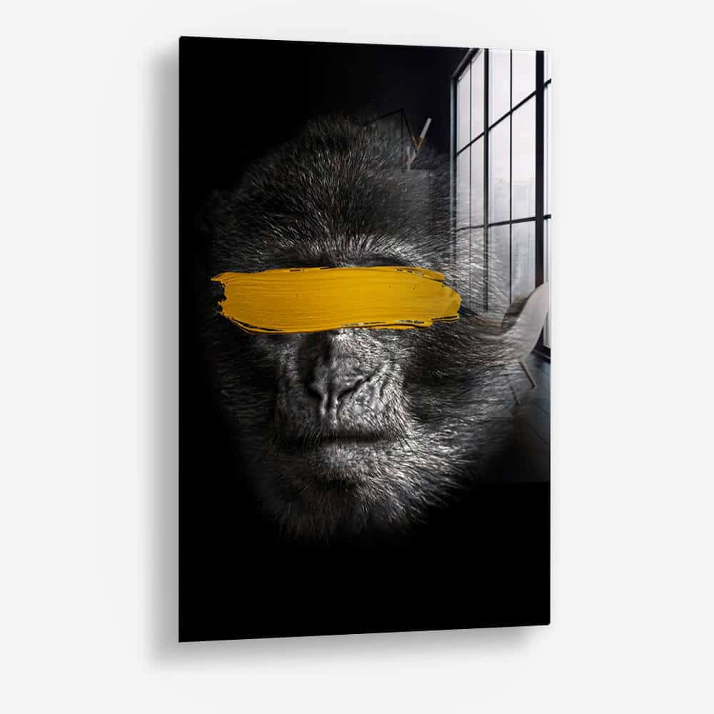 Monkey (see no evil) - Glass