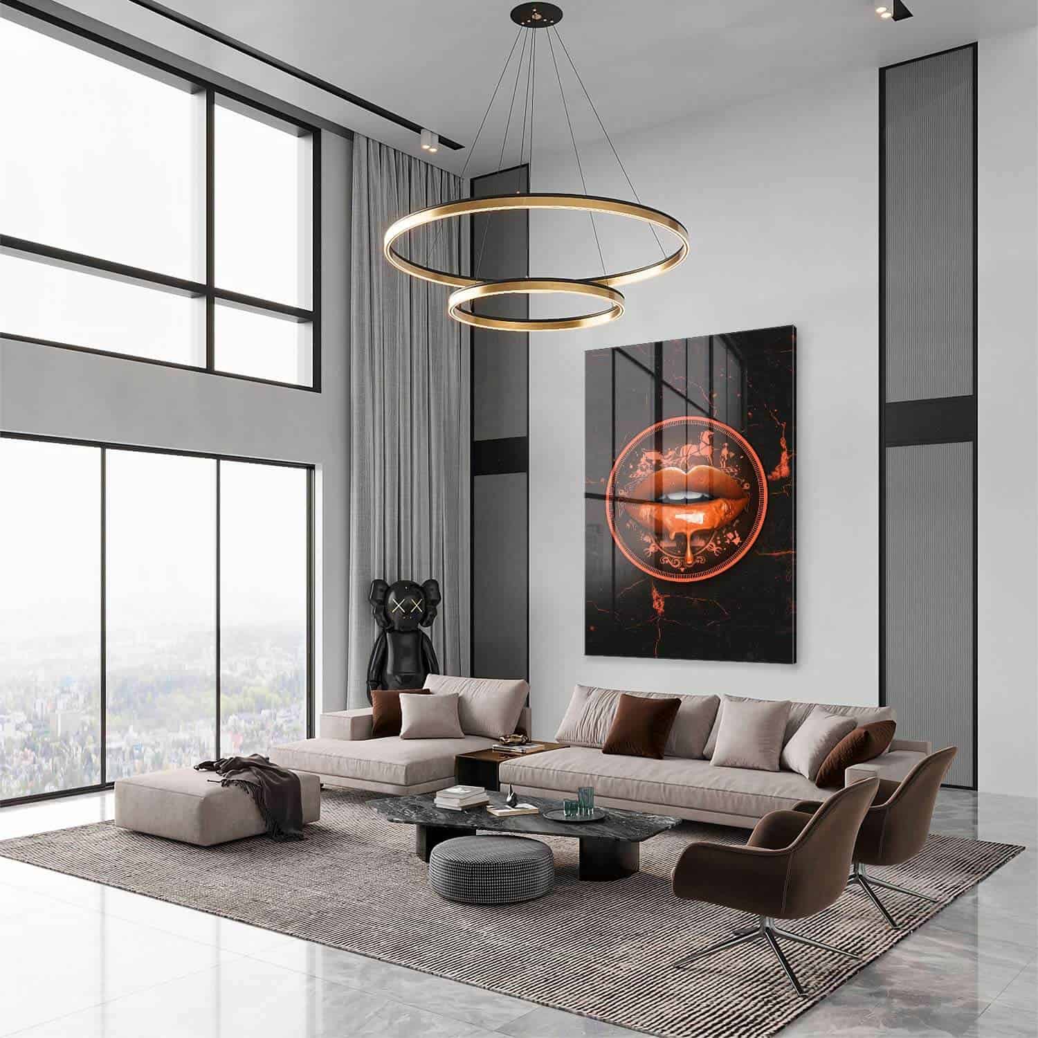 Designer Kiss - Glass