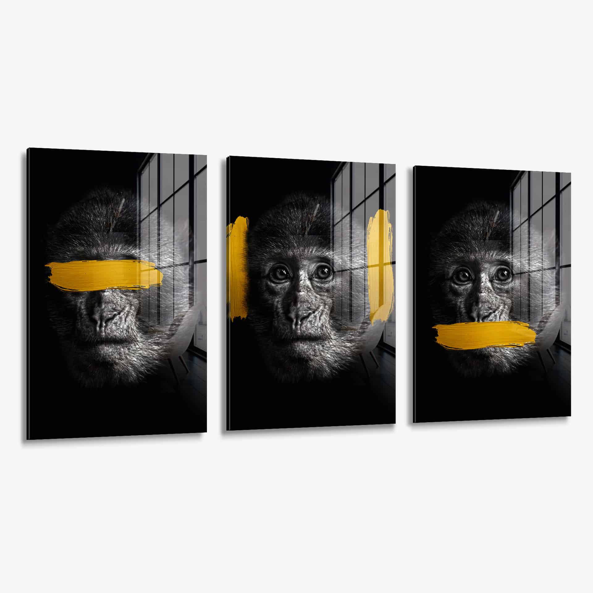 Bundle: “3 Wise Monkeys” (3x) - Vetro