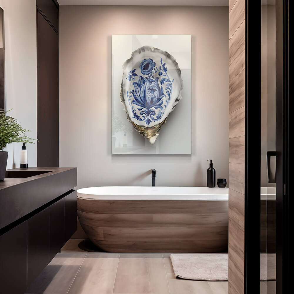Delft Blue Oyster – Vetro