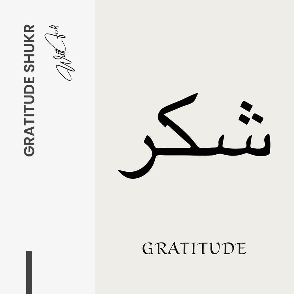Gratitude Shukr – Vetro