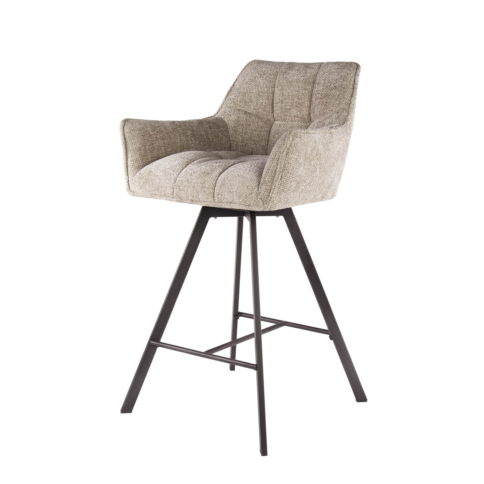 Bar chair Raster rotatable - packed per 2 - Hoven sand