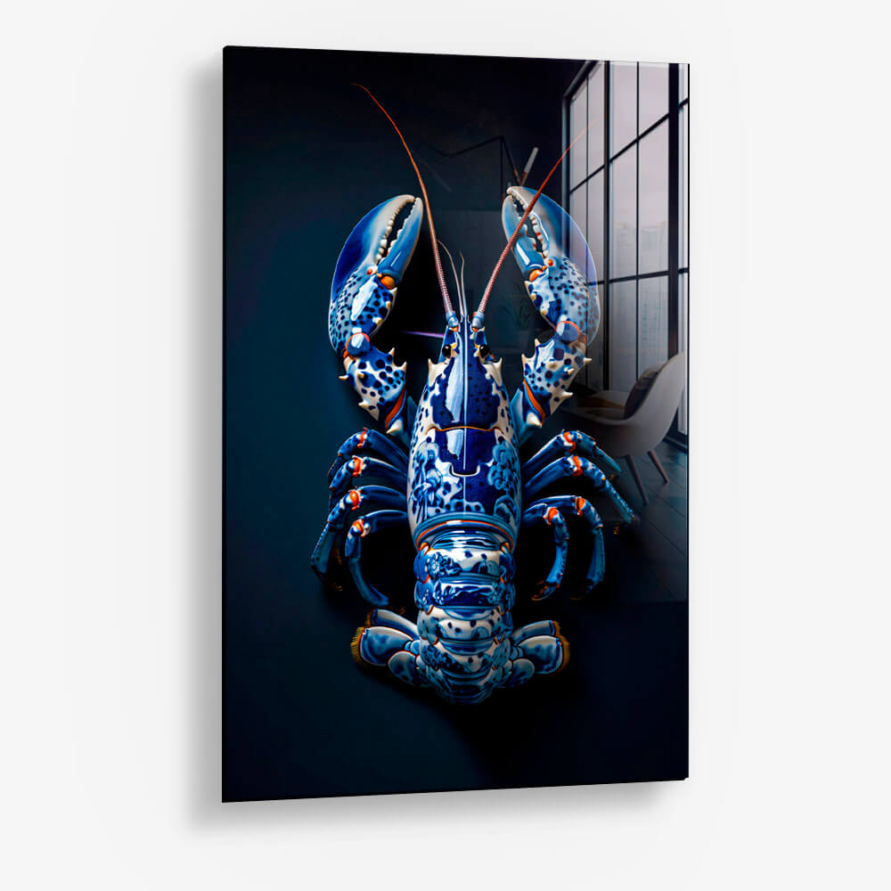 Blue Lobster II – Glass